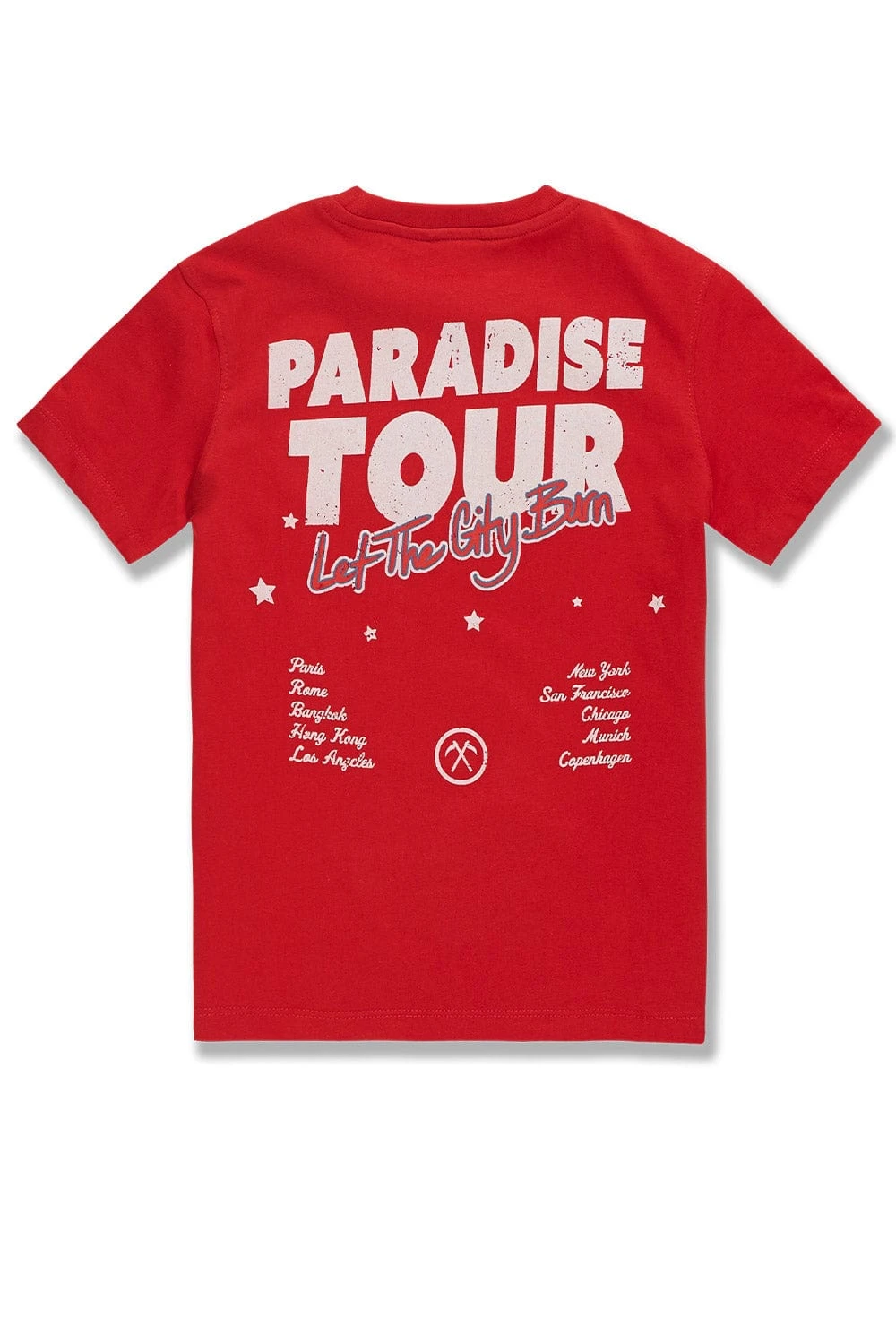 Kids Paradise Tour T-Shirt (Red) 2 Kids Paradise Tour T-Shirt (Red) - Image 2