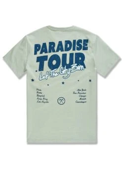 Paradise Tour T-Shirt 30 Paradise Tour T-Shirt -Jordan Craig Shop WEB 9100AX LIGHT SAGE B 1