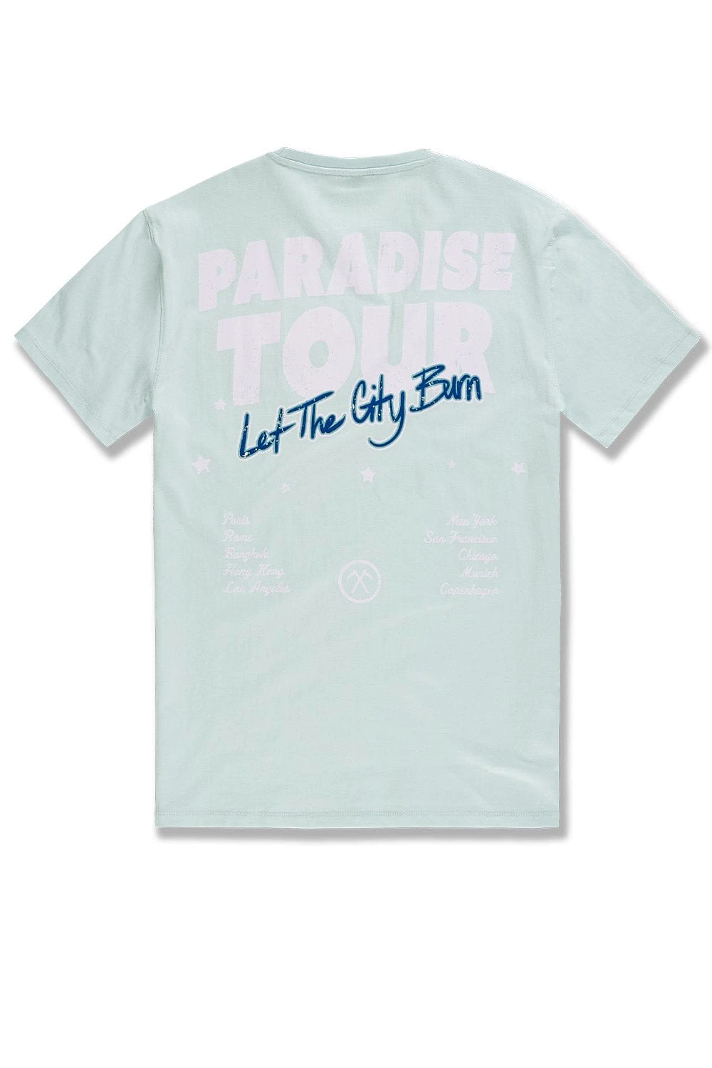 Paradise Tour T-Shirt (Powder Blue) 2 Paradise Tour T-Shirt (Powder Blue) - Image 2