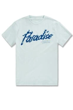 Paradise Tour T-Shirt 23 Paradise Tour T-Shirt -Jordan Craig Shop WEB 9100AX POWDER BLUE F 1