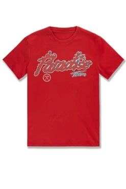 Paradise Tour T-Shirt (Red) 9 Paradise Tour T-Shirt (Red) -Jordan Craig Shop WEB 9100AX RED F