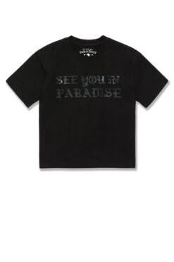 Kids SYIP Boxy T-Shirt -Jordan Craig Shop WEB 9120AK JET BLACK F