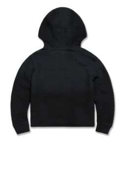 Kids SYIP Cropped Pullover Hoodie -Jordan Craig Shop WEB 9120HK BLACK SHADOW B