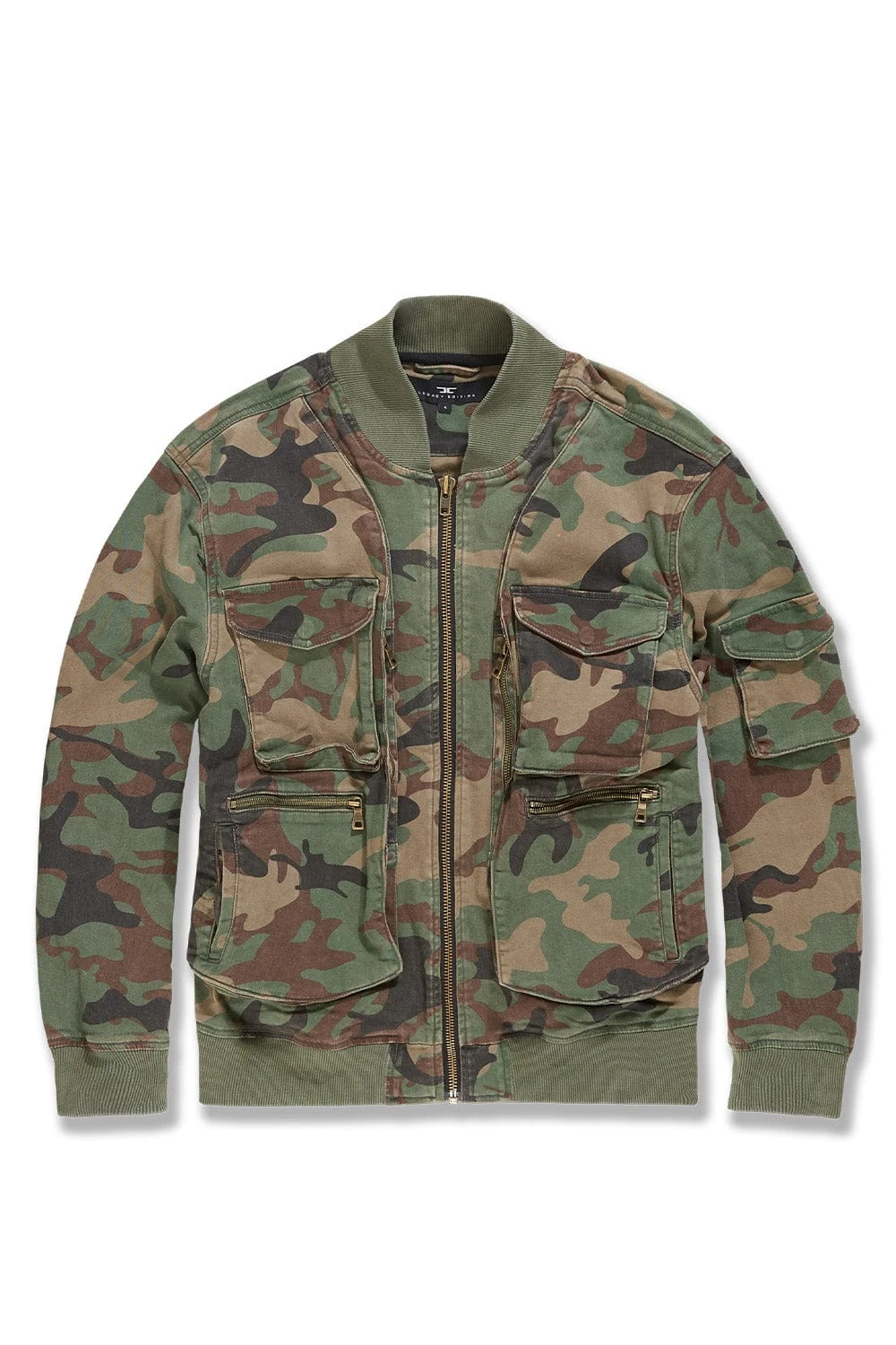 Camo Mercenary Bomber Jacket (Vintage Camo) 2 Camo Mercenary Bomber Jacket (Vintage Camo) - Image 2