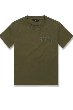 Kids Paradise Tonal T-Shirt 38 Kids Paradise Tonal T-Shirt -Jordan Craig Shop WEB 9151AK OLIVE F