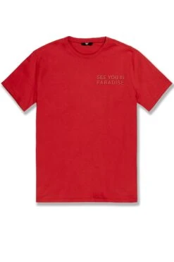 Paradise Tonal T-Shirt 25 Paradise Tonal T-Shirt -Jordan Craig Shop WEB 9151A RED F