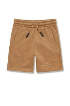 Kids Paradise Tonal Shorts 25 Kids Paradise Tonal Shorts -Jordan Craig Shop WEB 9151SK MOCHA F