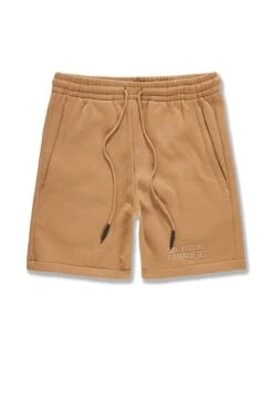Big Men's Retro Paradise Tonal Shorts