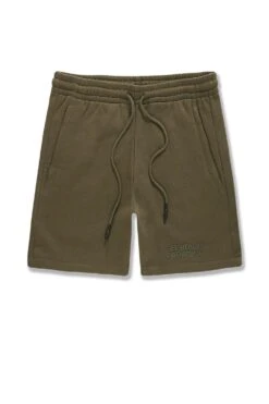 Big Men's Retro Paradise Tonal Shorts -Jordan Craig Shop WEB 9151S OLIVE F 794b56ff b87f 4857 abcf b2e0a032eae1