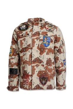 War Report Military Jacket (Desert Camo)