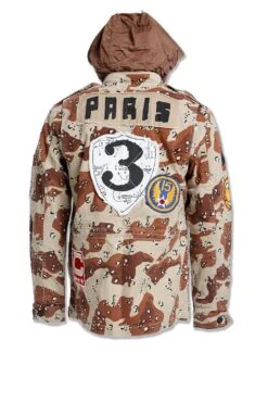 War Report Military Jacket (Desert Camo) 24 War Report Military Jacket (Desert Camo) -Jordan Craig Shop WEB 91551C DESERT CAMO A4
