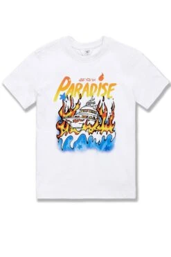 Kids Burn The Boats T-Shirt 6 Kids Burn The Boats T-Shirt -Jordan Craig Shop WEB 9202AK WHITE F