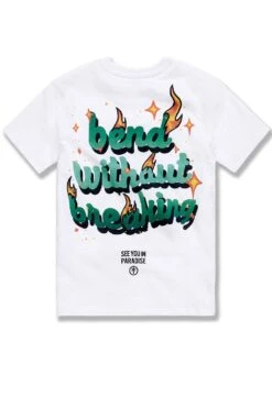 Kids Bend Without Breaking T-Shirt -Jordan Craig Shop WEB 9203AK WHITE B