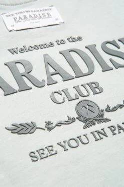 Kids Paradise Club Boxy T-Shirt 30 Kids Paradise Club Boxy T-Shirt -Jordan Craig Shop WEB 9206AK LIGHT GREY A2