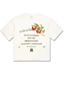 Paradise Club Boxy T-Shirt 30 Paradise Club Boxy T-Shirt -Jordan Craig Shop WEB 9206A WHITE F