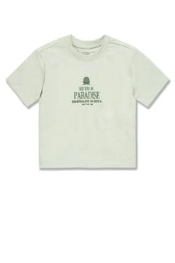 Kids Emeralds In Eden Boxy T-Shirt 32 Kids Emeralds In Eden Boxy T-Shirt -Jordan Craig Shop WEB 9207AK LIGHT SAGE F
