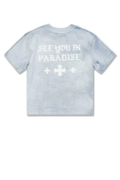 Kids SYIP Inside Out Boxy T-Shirt -Jordan Craig Shop WEB 9209AK ICE BLUE B