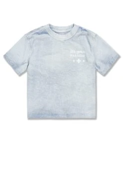 Kids SYIP Inside Out Boxy T-Shirt -Jordan Craig Shop WEB 9209AK ICE BLUE F