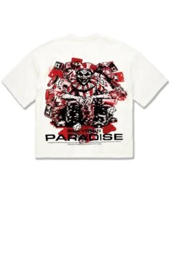 Beat The Odds Cropped Boxy T-Shirt 31 Beat The Odds Cropped Boxy T-Shirt -Jordan Craig Shop WEB 9218A LILY WHITE B