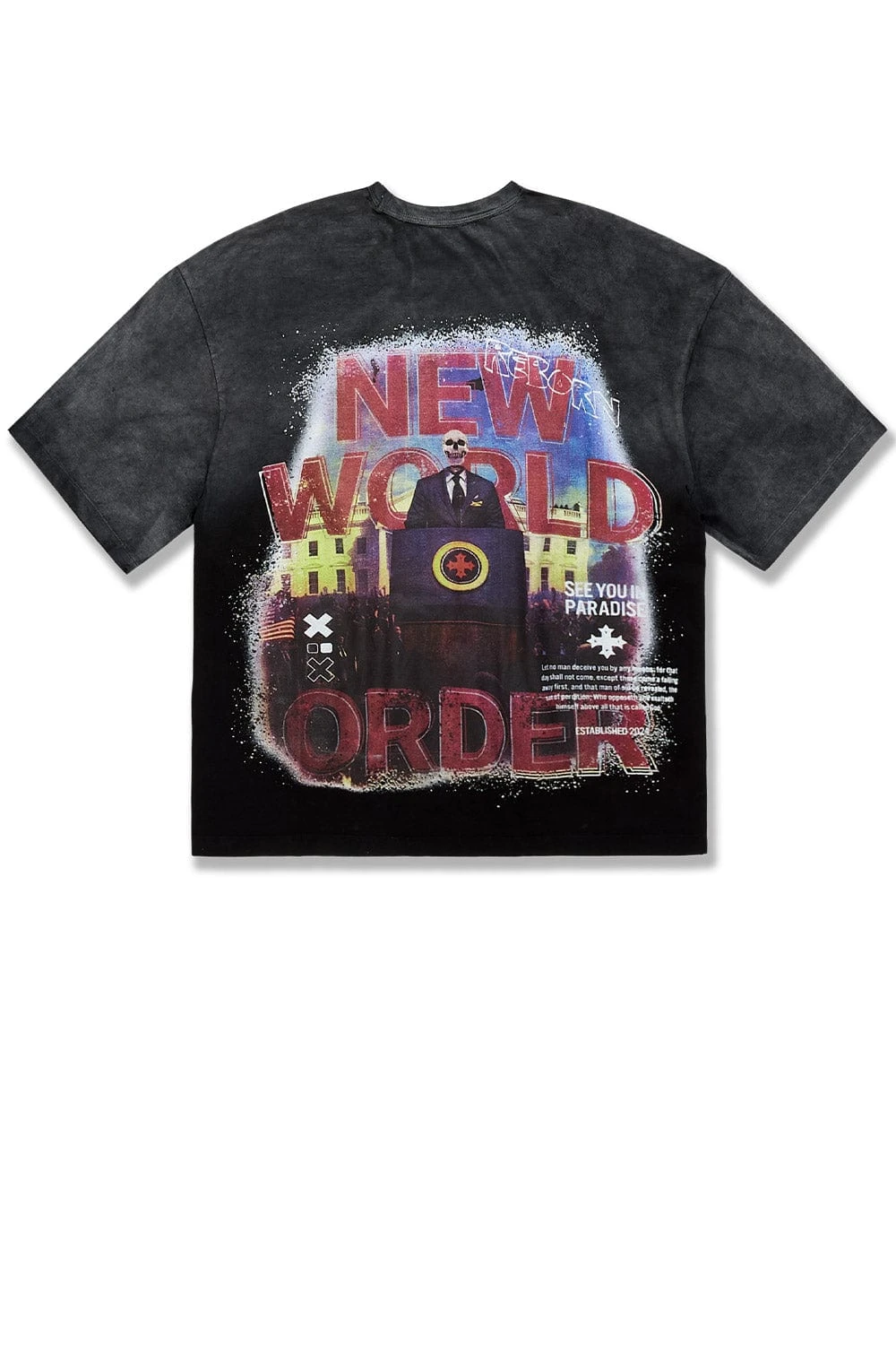New World Order Boxy T-Shirt 10 New World Order Boxy T-Shirt - Image 10