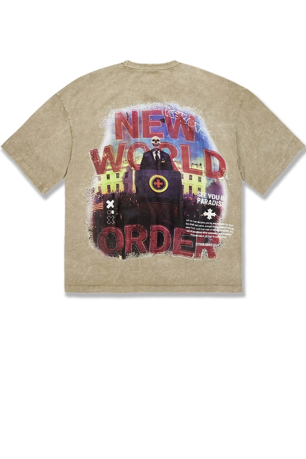 New World Order Boxy T-Shirt 5 New World Order Boxy T-Shirt - Image 5