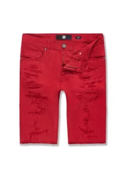 OG - Tulsa Twill Shorts -Jordan Craig Shop WEB J3204S RED F