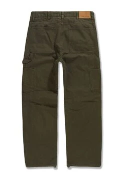 Brian - Craftsman Denim (Army Green) 9 Brian - Craftsman Denim (Army Green) -Jordan Craig Shop WEB JB1247A ARMY GREEN B