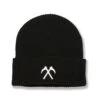 See You In Paradise Knit Beanie (Black) 5 See You In Paradise Knit Beanie (Black) -Jordan Craig Shop WEB JC004 BLACK F