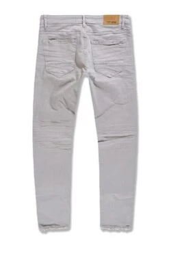 Collins - Tribeca Twill Pants (SS25 Exclusive Colors) -Jordan Craig Shop WEB JC990R LIGHT GREY B