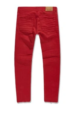 Collins - Tribeca Twill Pants (Core Colors) -Jordan Craig Shop WEB JC990R RED B