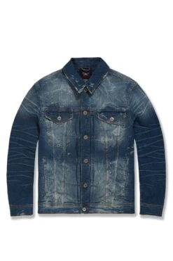 Meadowlands Denim Trucker Jacket (Azure) 15 Meadowlands Denim Trucker Jacket (Azure) -Jordan Craig Shop WEB JJ1120R DESERT BLUE F 80685328 73bd 47dd bfdc 16fc684dc96e