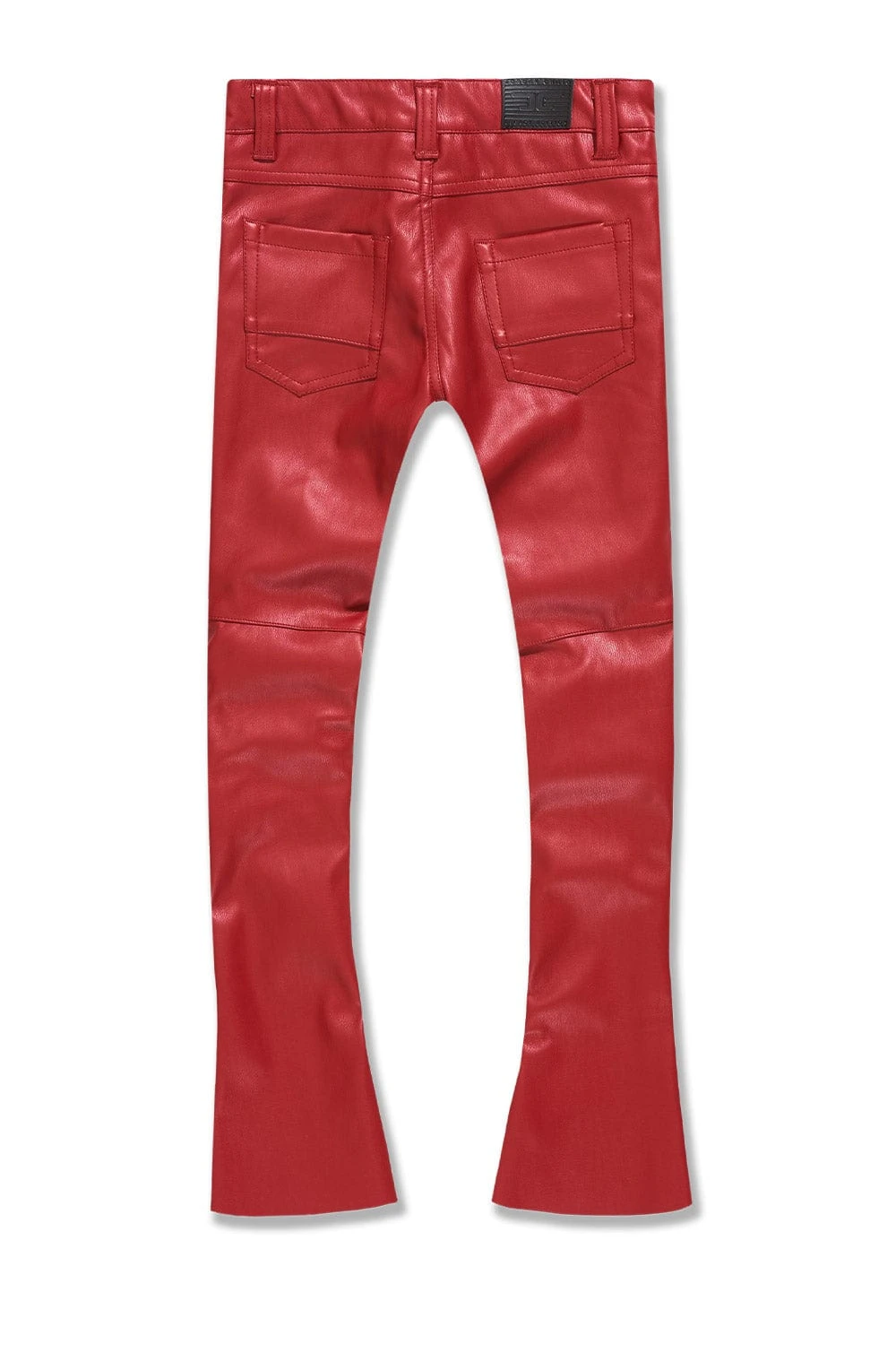 Kids Stacked Thriller Cargo Pants (Red) 8 Kids Stacked Thriller Cargo Pants (Red) - Image 8