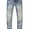 Kids Gladiator Denim (Antique) 40 Kids Gladiator Denim (Antique) -Jordan Craig Shop WEB JS1184K ANTIQUE F