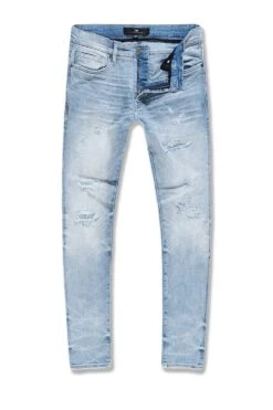 Sean - Meadowlands Denim (Azure) 25 Sean - Meadowlands Denim (Azure) -Jordan Craig Shop WEB JS1220R LIGHTNING BLUE F