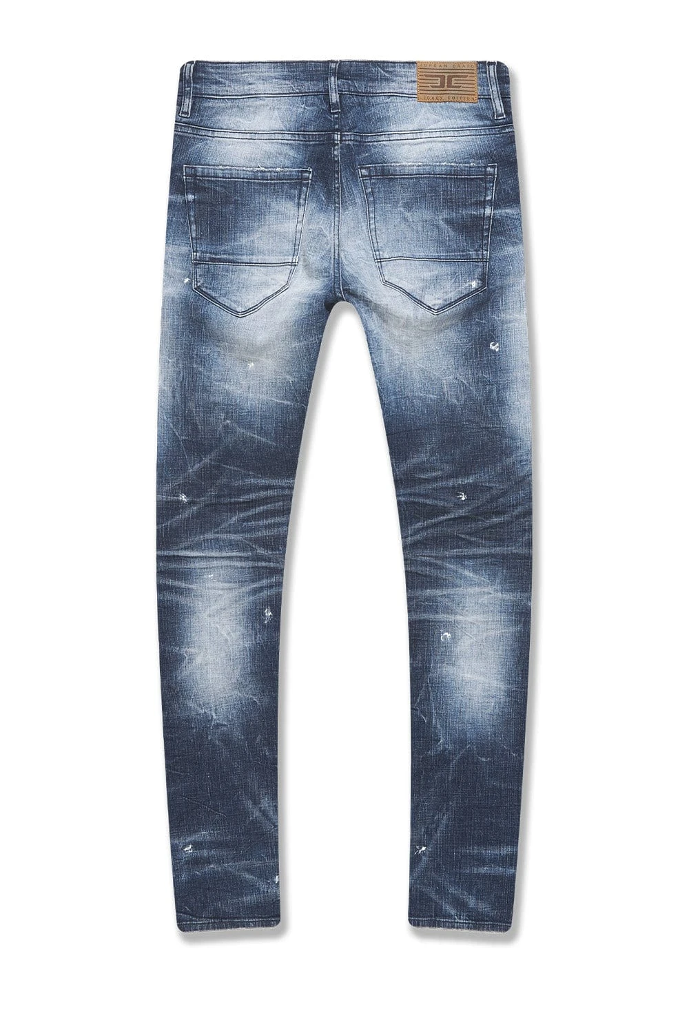 Big Men's Sean Dimensional Denim (Deep Blue) 2 Big Men's Sean Dimensional Denim (Deep Blue) - Image 2