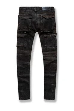 Sean - Carbon Cargo Denim (Black Copper Wash) 21 Sean - Carbon Cargo Denim (Black Copper Wash) -Jordan Craig Shop WEB JS2121 BLACK COPPER WASH B