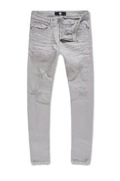 Sean - Tribeca Twill Pants (FW24 Exclusive Colors) -Jordan Craig Shop WEB JS990R LIGHT GREY F