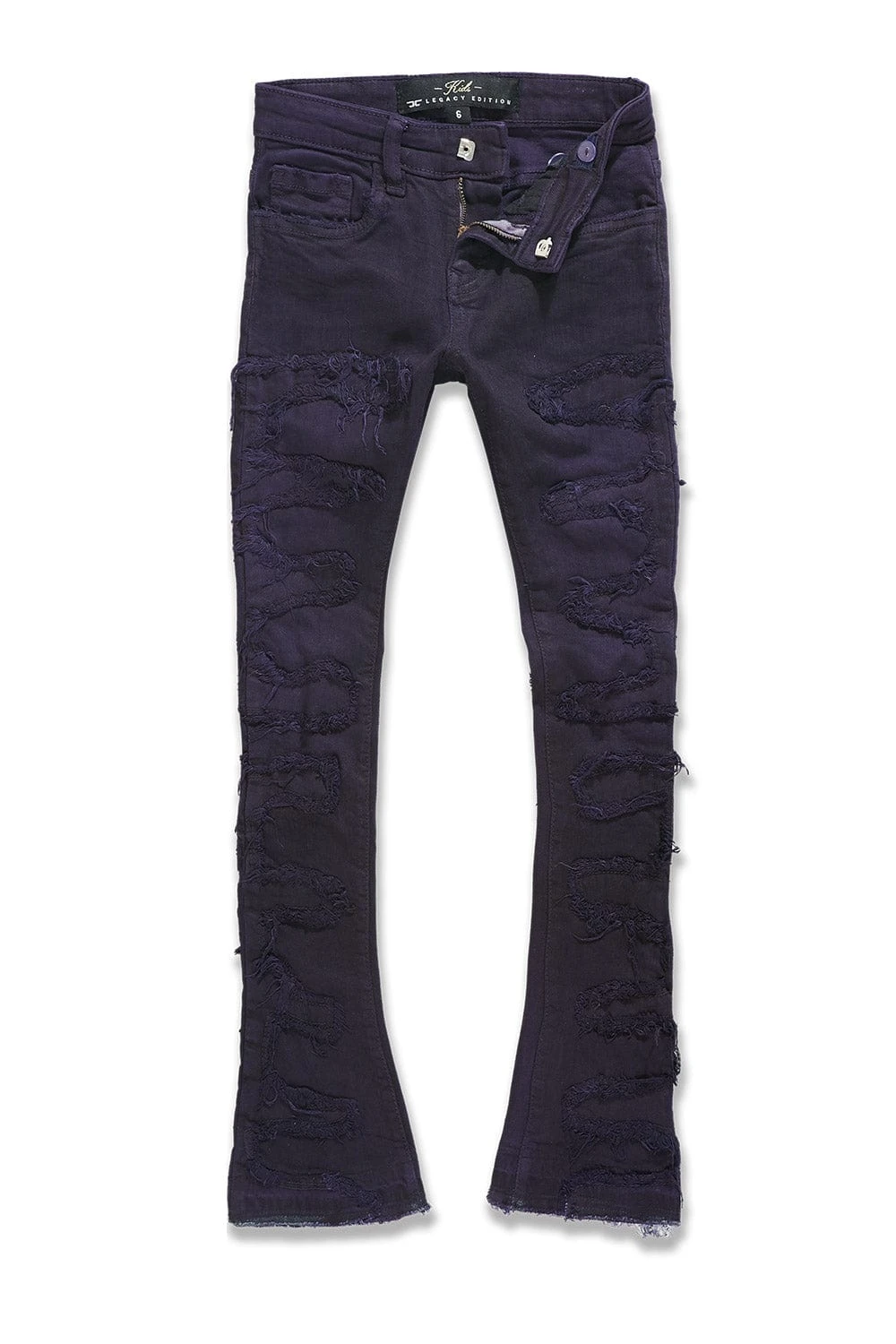 Kids Stacked Oasis Denim (Purple) 1 Kids Stacked Oasis Denim (Purple)