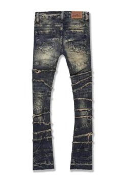 Kids Stacked Elm Street Denim (Dark Vintage) -Jordan Craig Shop WEB JTF1150K DARK VINTAGE B