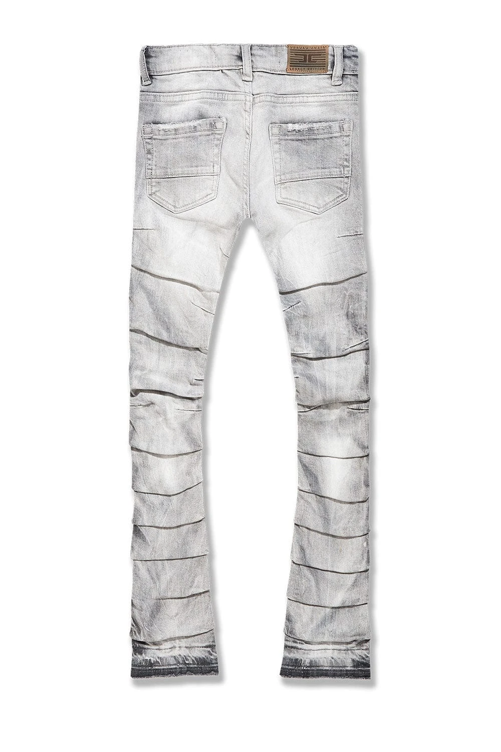 Kids Stacked Ripple Effect Denim (Arctic Grey) 2 Kids Stacked Ripple Effect Denim (Arctic Grey) - Image 2