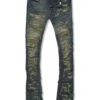 Kids Stacked Ripple Effect Denim (Canyon Blue) -Jordan Craig Shop WEB JTF1157K CANYON F
