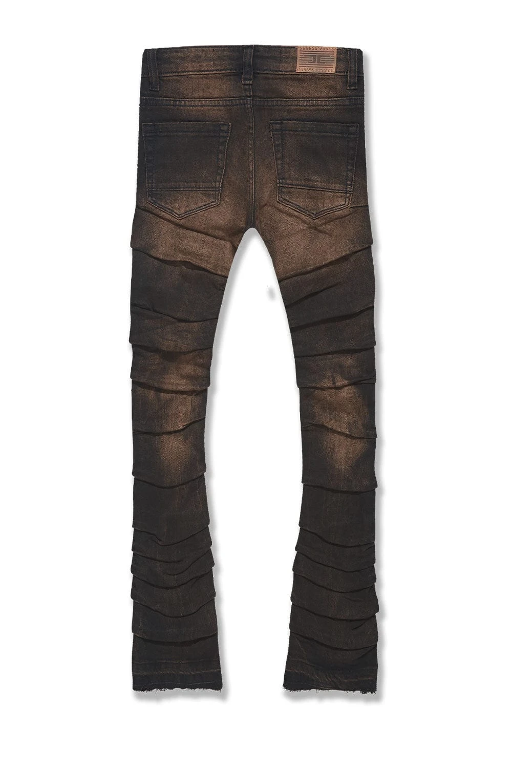 Kids Stacked Ripple Effect Denim (Copper Black) 2 Kids Stacked Ripple Effect Denim (Copper Black) - Image 2