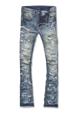Kids Stacked Ripple Effect Denim -Jordan Craig Shop WEB JTF1157K DESERT F 1