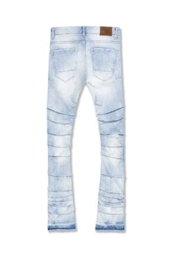 Kids Stacked Ripple Effect Denim (Ice Blue) -Jordan Craig Shop WEB JTF1157K ICE BLUE B 1