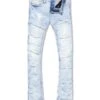 Kids Stacked Ripple Effect Denim (Ice Blue) -Jordan Craig Shop WEB JTF1157K ICE BLUE F 1