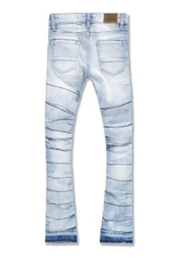 Kids Stacked Ripple Effect Denim -Jordan Craig Shop WEB JTF1157K SKY BLUE B 1