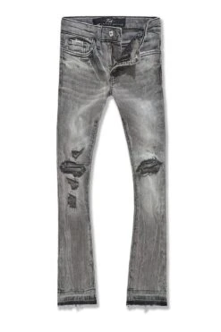 Kids Attitude Stacked Denim (Smoked Grey)