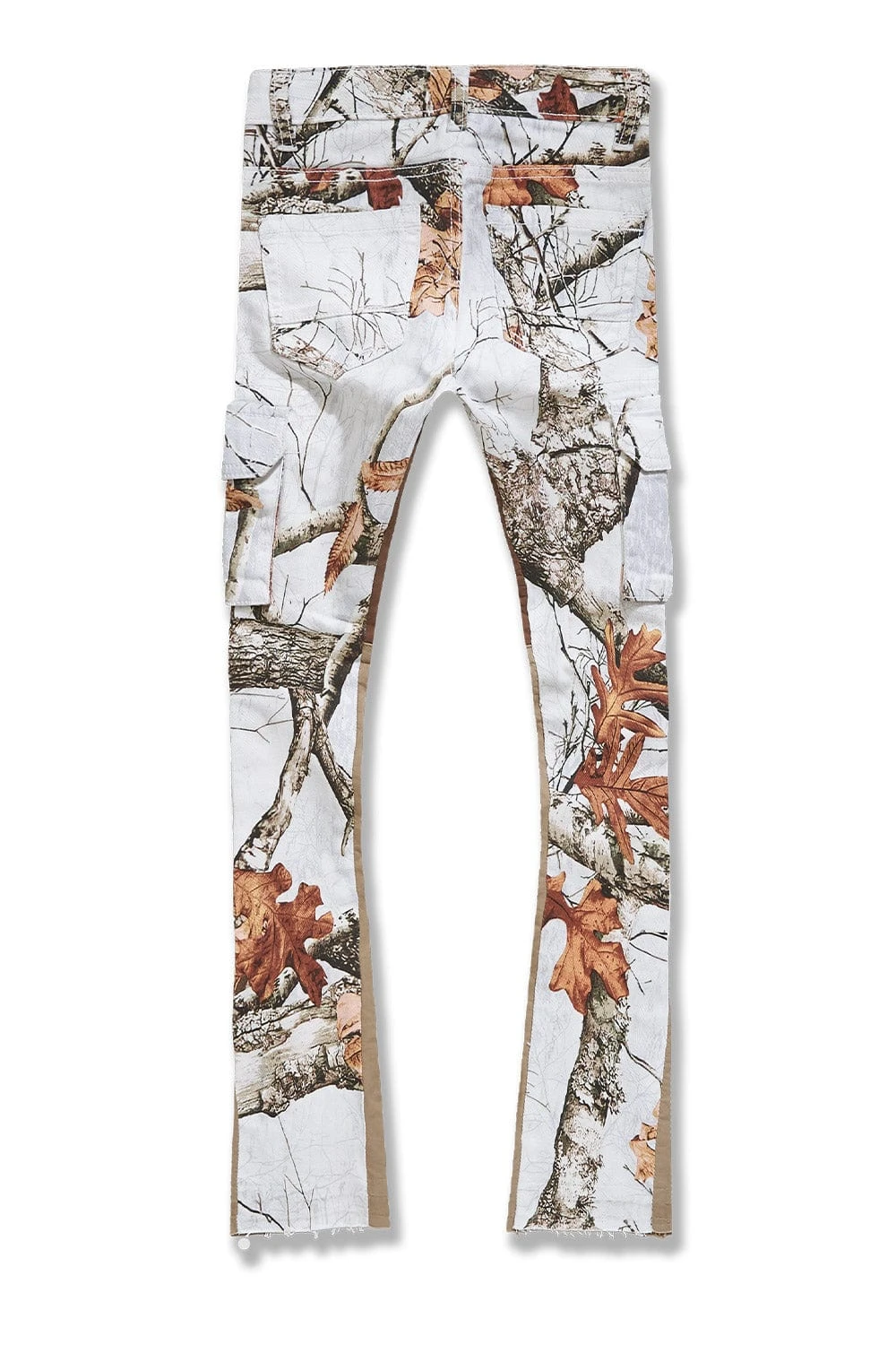 Kids Stacked Camo Cargo Denim (Snow Camo) 5 Kids Stacked Camo Cargo Denim (Snow Camo) - Image 5