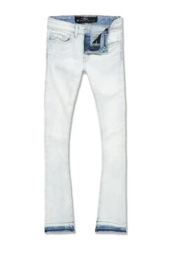 Kids Stacked Slauson Denim 4 Pack #1 -Jordan Craig Shop WEB JTF2311K ICED WHITE F 1