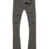 Kids Stacked Tribeca Twill Pants (Charcoal) -Jordan Craig Shop WEB JTF934RK CHARCOAL F